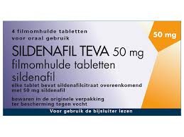 teva sildenafil erectiepillen in een doosje
