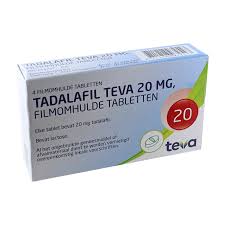 teva tadalafil pillen 20mg in een doosje