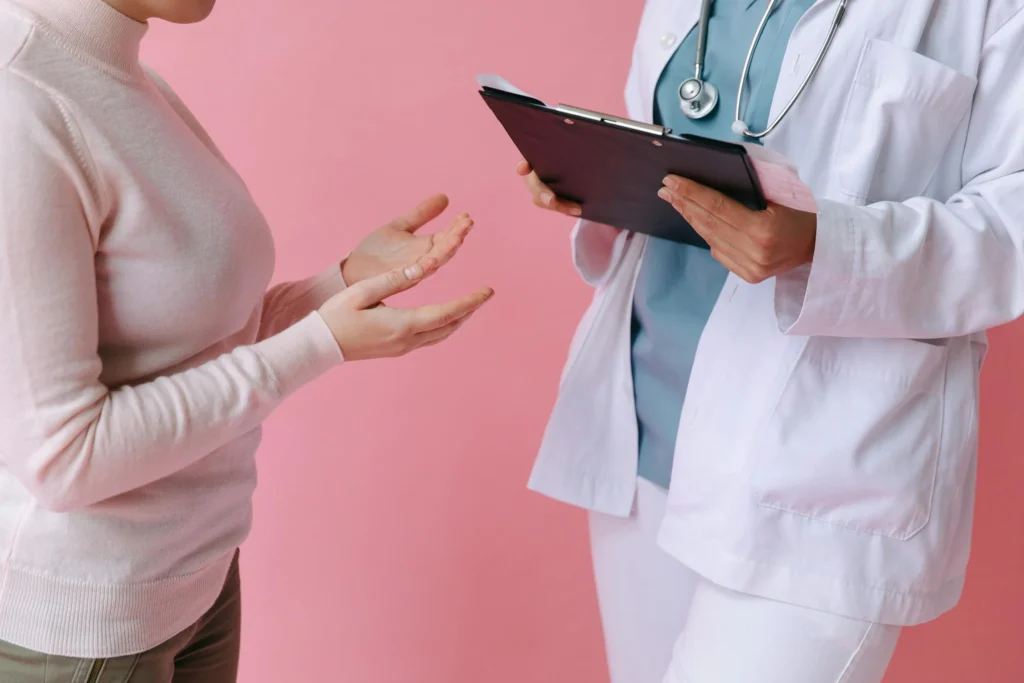 vrouw klaagt dat haar man geen erectie bij de dokter krijgt