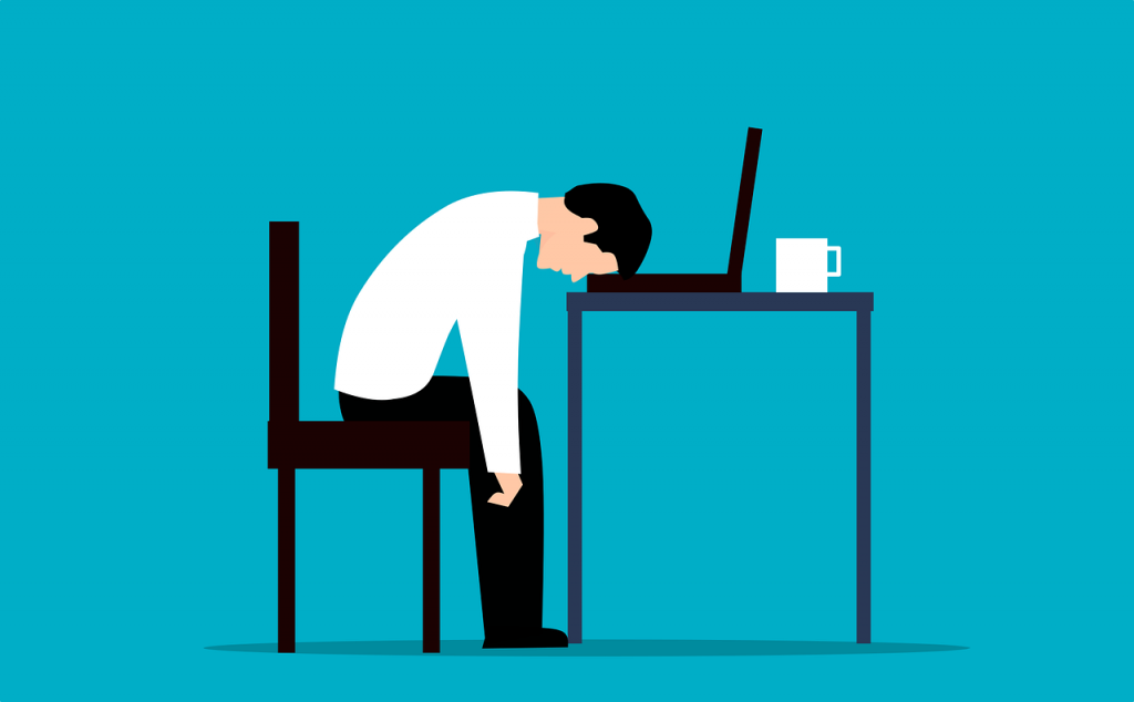 geen erectie door stress op werk